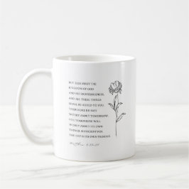 Suche zuerst Matthäus 6:33 Kaffeetasse