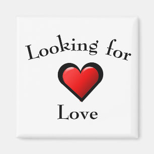 Suchen nach Liebe Magnet