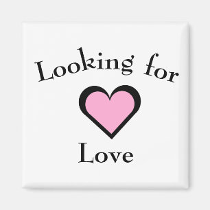 Suchen nach Liebe Magnet