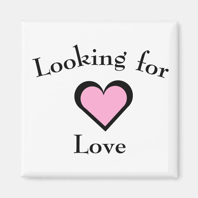 Suchen nach Liebe Magnet (Vorne)