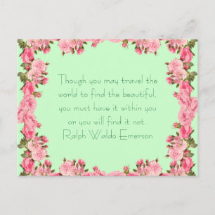 Suchen Sie die Schöne - Postkarte