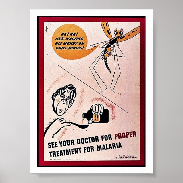 Suchen Sie Ihren Arzt auf, um eine angemessene Beh Poster (Vorne)