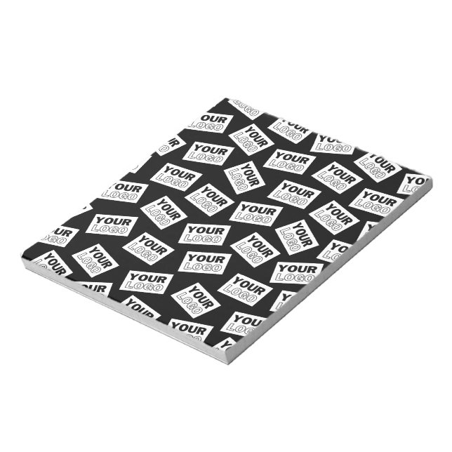 Suchen Sie nach Ihrem Logo oder nach einem beliebi Notizblock (Rotiert)