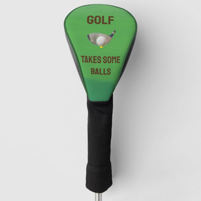 Suchen Sie nach Ihrem Treiber Gewollt:Personalisie Golf Headcover (Vorderseite)