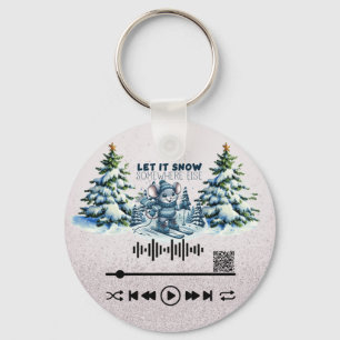 Suchen Sie nach , Schlüsselanhänger "Let it Snow"