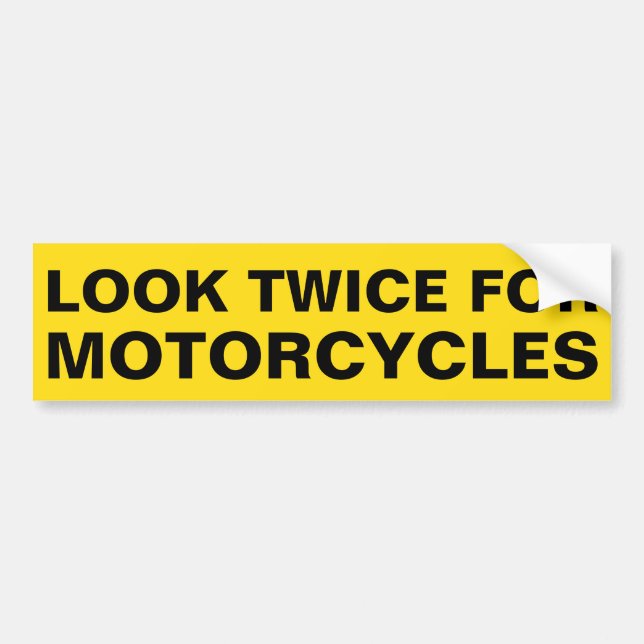 Suchen Sie zweimal nach Motorrad-Autoaufkleber Autoaufkleber (Vorne)