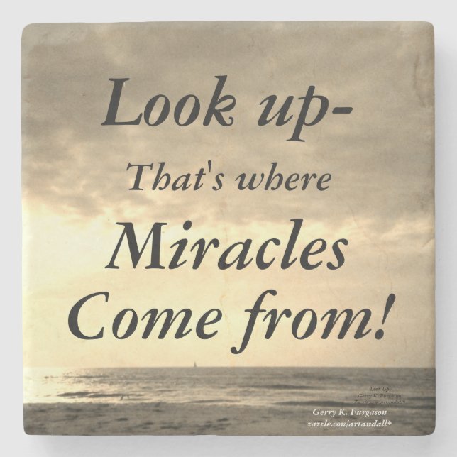 SUCHEN STEINUNTERSETZER (Vorderseite)