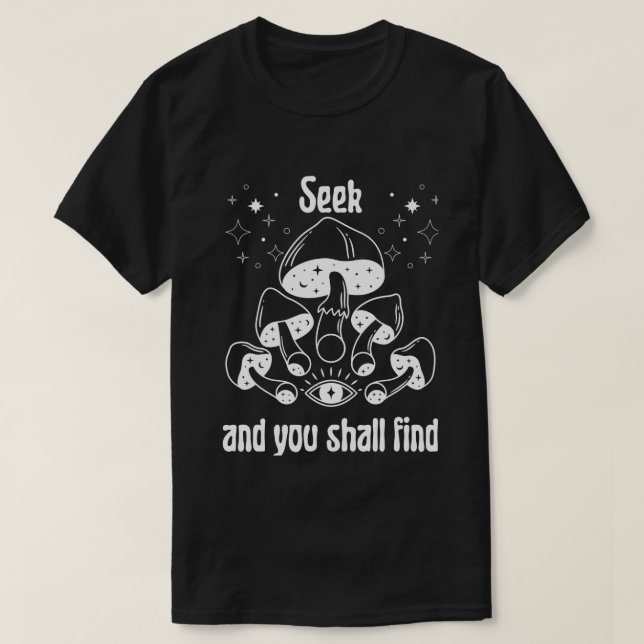 Suchen und Sie finden Magic Pilz dritten Auge T-Shirt (Design vorne)