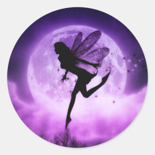 Suchende Ruhe-Aufkleber Runder Aufkleber