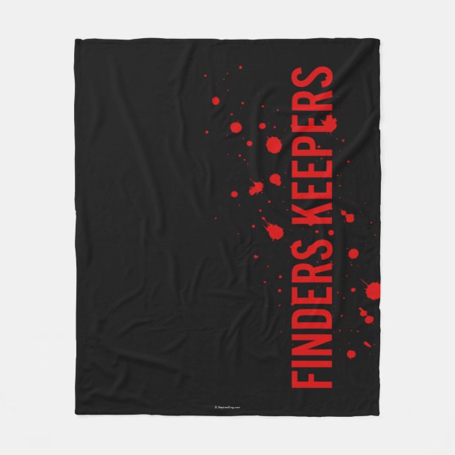 Sucher-Wächter Fleecedecke (Vorderseite)
