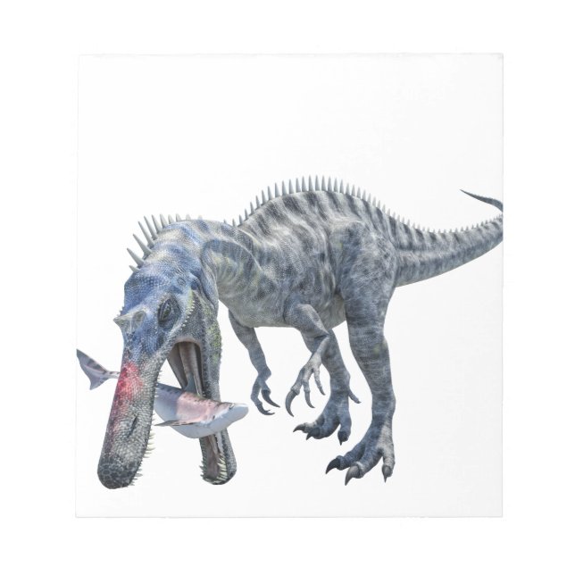 Suchomimus Dinosaurier aß einen Hai Notizblock (Vorderseite)