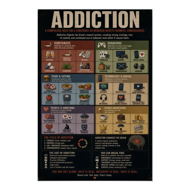 Sucht Poster (Vorderseite)