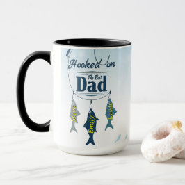 Süchtig nach dem besten Papa | Personalisierter An Tasse