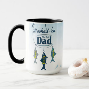 Süchtig nach dem besten Papa Personalisierter An Tasse