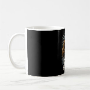 Süchtig nach Freiheit patriotischer Bär Angel Angl Kaffeetasse