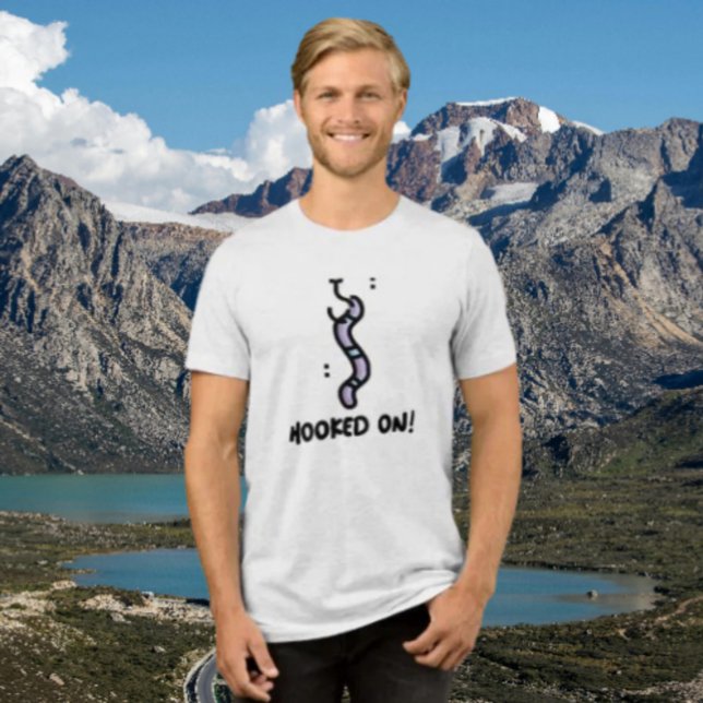 Süchtig nach Spaß Tri-Blend Shirt (Von Creator hochgeladen)