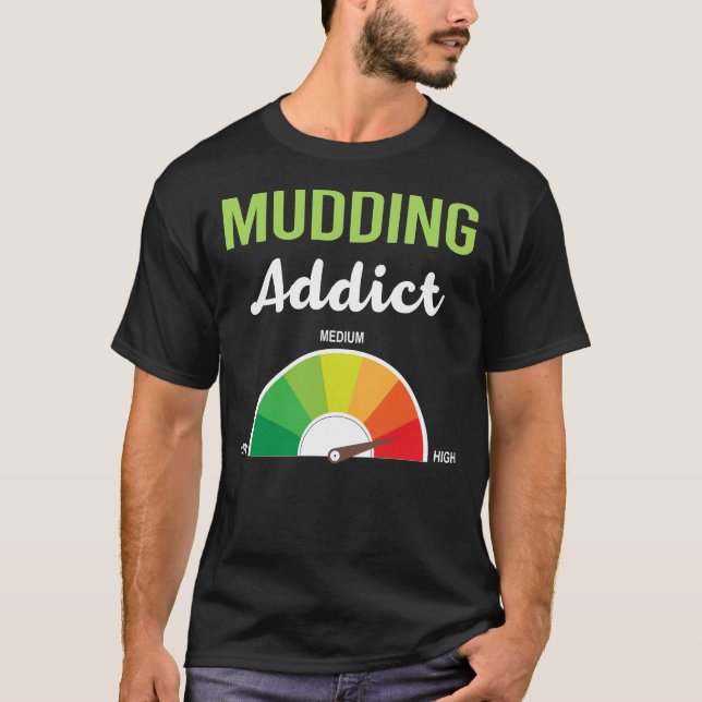 Suchtwurfschleifen T-Shirt (Vorderseite)