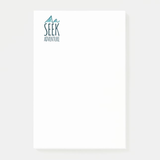 Suchvorgang-Abenteuer Post-it Klebezettel (Vorderseite)