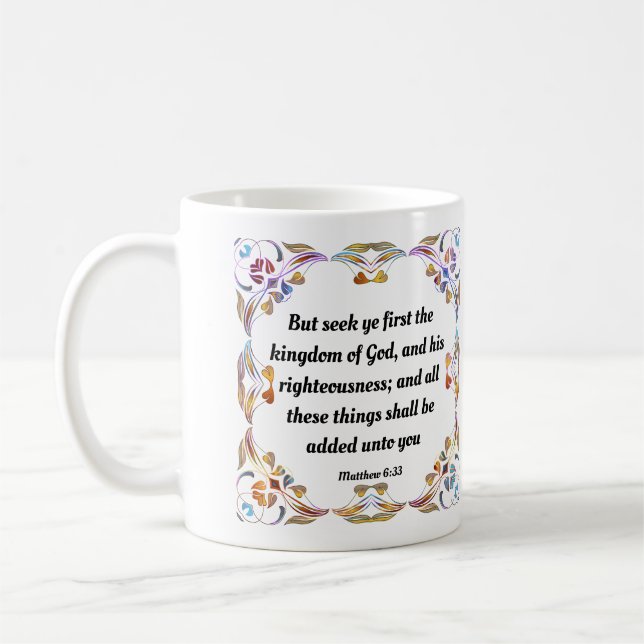 Suchvorgang-Tasse Kaffeetasse (Links)