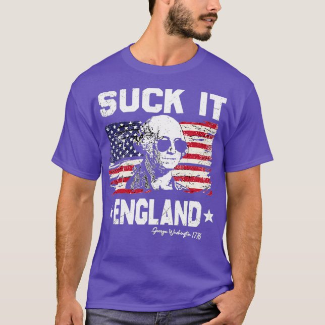 Suck It England George T-Shirt (Vorderseite)
