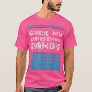 Suck My Christmas Candy Paare Adult Humor Lovers T-Shirt