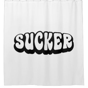 SUCKER DUSCHVORHANG