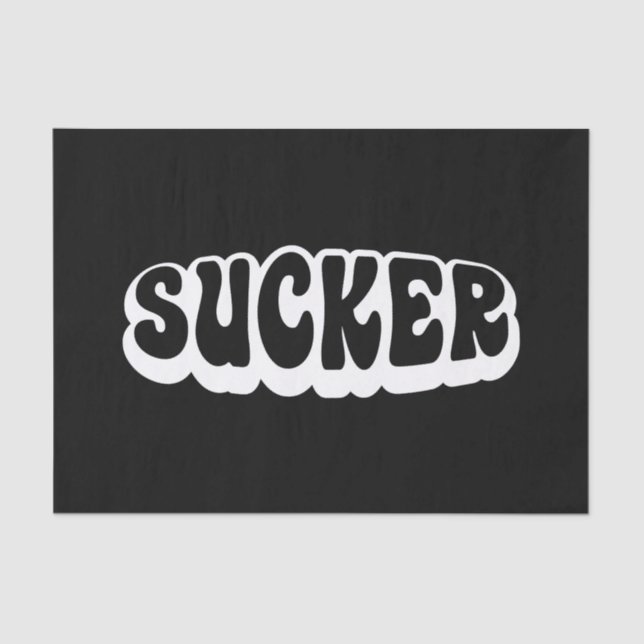 SUCKER SEIDENPAPIER (Vorderseite)