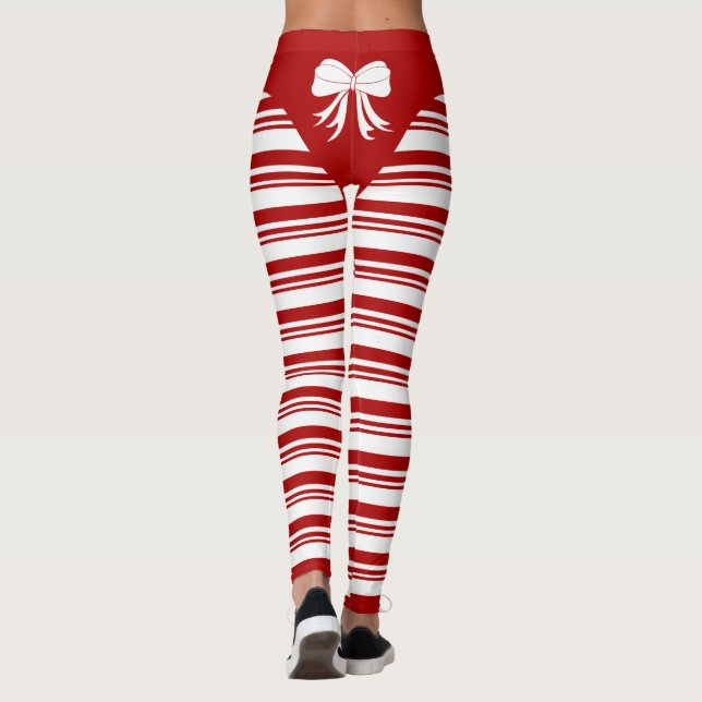 Sucre de canne de Noël Leggings (Dos)