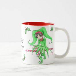 Sucre de canne Elf Holiday Mug