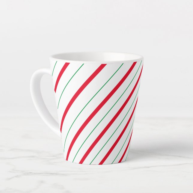 Sucre de canne Fêtes Latte Mug (Angle gauche)