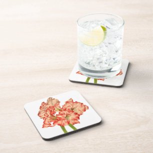 Sucre de canne Lys sur Dessous de verre