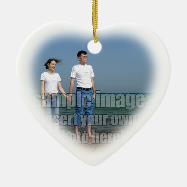 Sucre de canne rouge et blanc Ornement de Noël per (Devant)