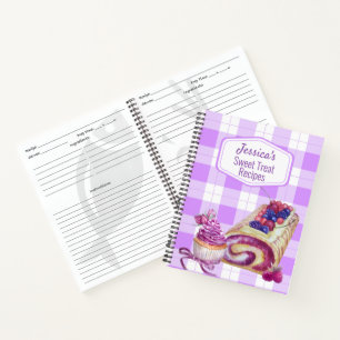 Sucré Dessert Recettes Carnet Couverture douce