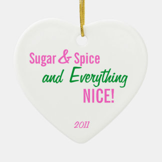Sucre et épice et tout ornement GENTIL