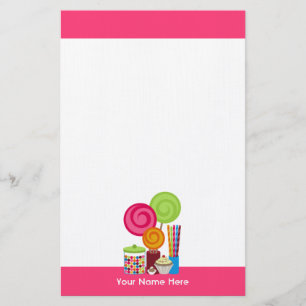 Sucrerie et papeterie de bonbons