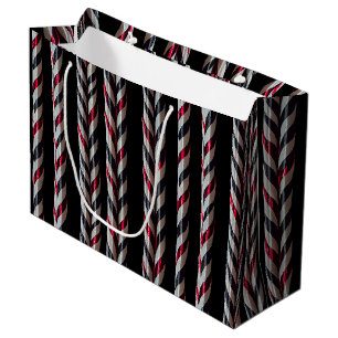 Sucres de canne rouges et noirs Sac cadeau Gothmas