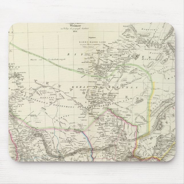 Sud / Afrika - Südafrika Mousepad (Vorne)