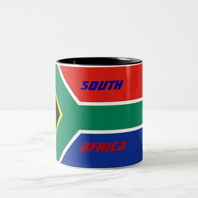 SÜD, AFRIKA ZWEIFARBIGE TASSE (Mittel)