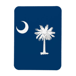 Süd-Carolina-Flagge Magnet