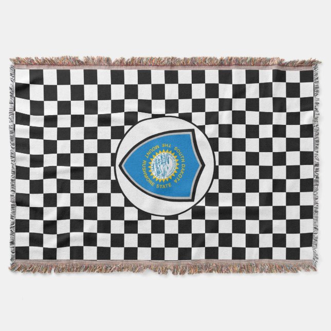Süd-Dakota-Flagge Decke (Vorderseite)