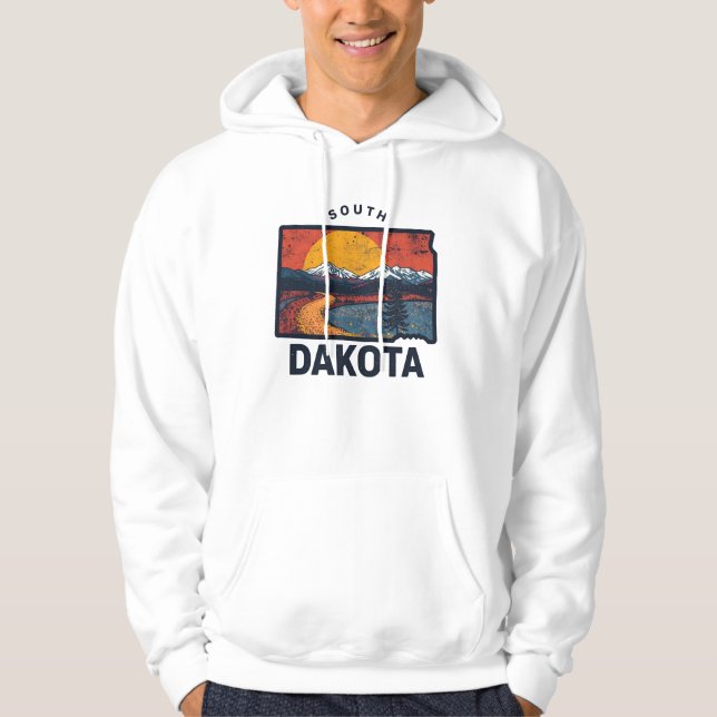 Süd-Dakota Hoodie (Vorderseite)