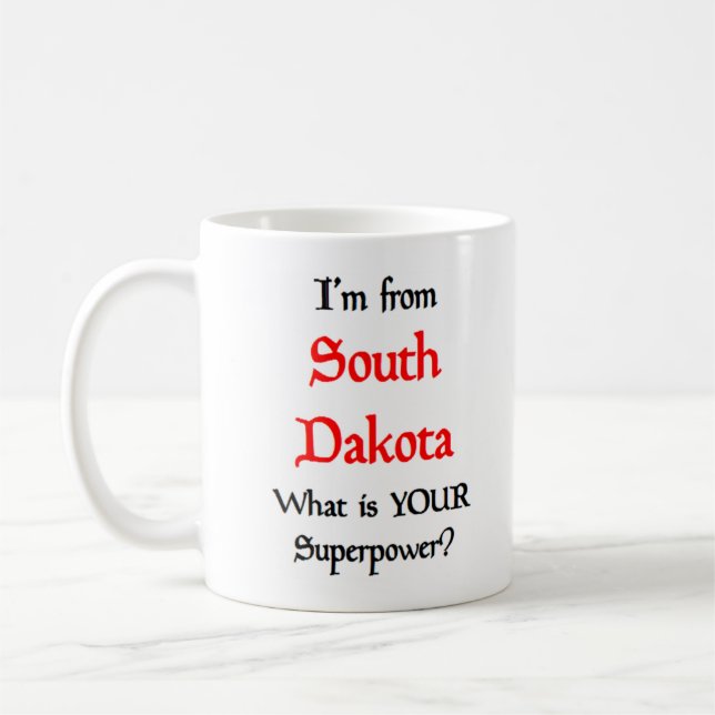 Süd-Dakota Kaffeetasse (Links)