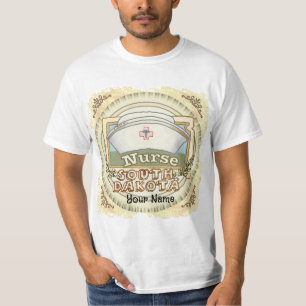 Süd-Dakota-Krankenschwester T-Shirt