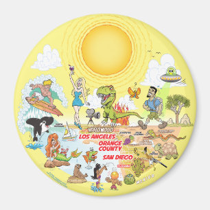 Süd-Kalifornien Magnet