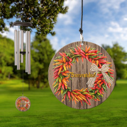 Sud-Ouest du Chili Ristra Wreath Bienvenidos