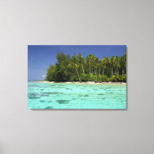 Süd-Pazifik, Französisch-Polynesien, Moorea 2 Leinwanddruck