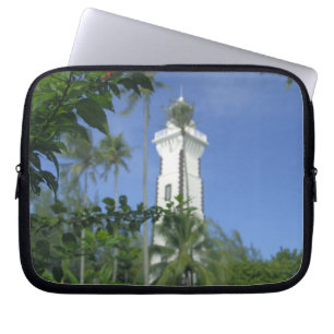 Süd-Pazifik, Französisch-Polynesien, Tahiti. Hibis Laptopschutzhülle
