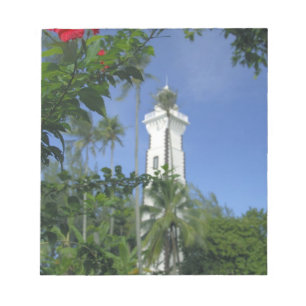 Süd-Pazifik, Französisch-Polynesien, Tahiti. Hibis Notizblock