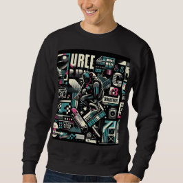 Sudadera Básica Street Vibes. Sweatshirt