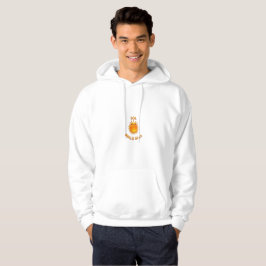 Sudadera Blanca con Capucha para Hombre – Estilo C Hoodie